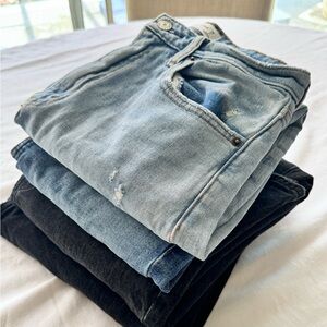 Abercrombie & Fitch high waisted mom jeans - curve love